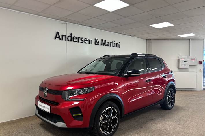 Rød Citroën ë-C3 fra 2025