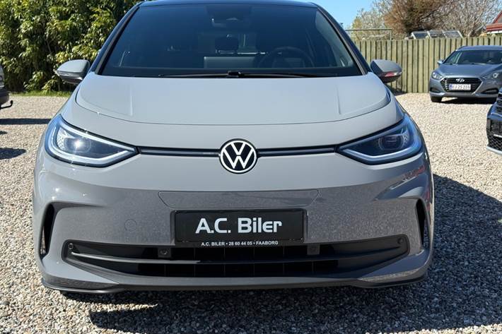 Grå VW ID.3 fra 2025
