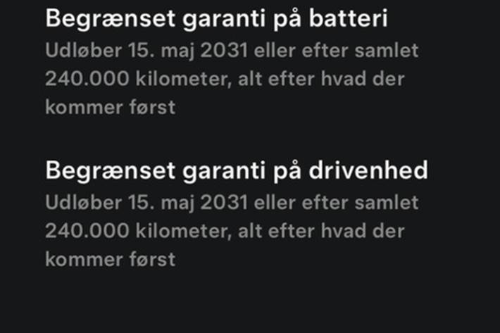 Grå Tesla Model S fra 2023