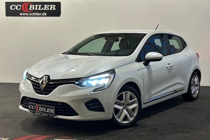 Hvid Renault Clio V fra 2021