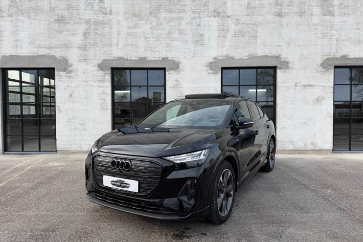 Sort Audi Q4 e-tron fra 2024