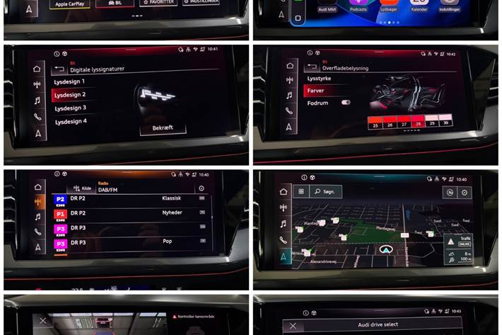 Sort Audi Q4 e-tron fra 2024