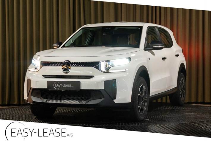 Hvid Citroën e-C3 Aircross fra 2025 set udefra