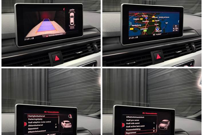 Grå Audi A5 fra 2017