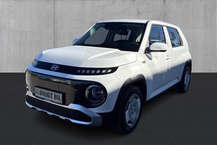Hvid Hyundai Inster fra 2025