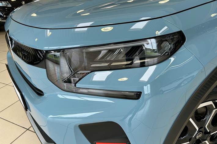 Blå Citroën ë-C3 fra 2025