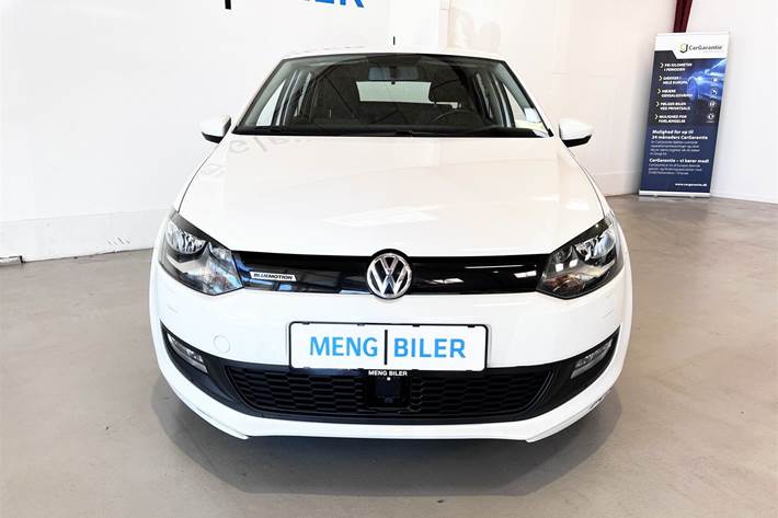 Hvid VW Polo fra 2017