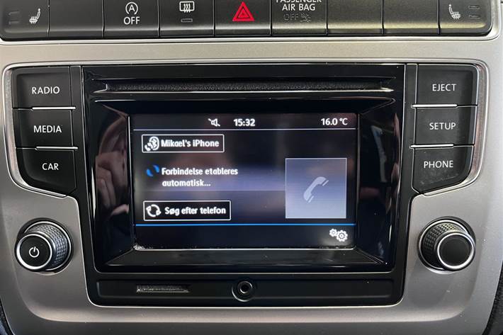 Hvid VW Polo fra 2017