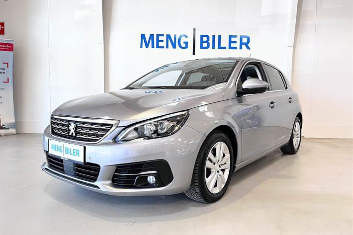 Grå Peugeot 308 fra 2019