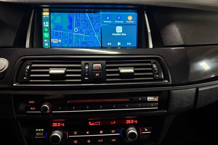 Sort BMW 520d fra 2010