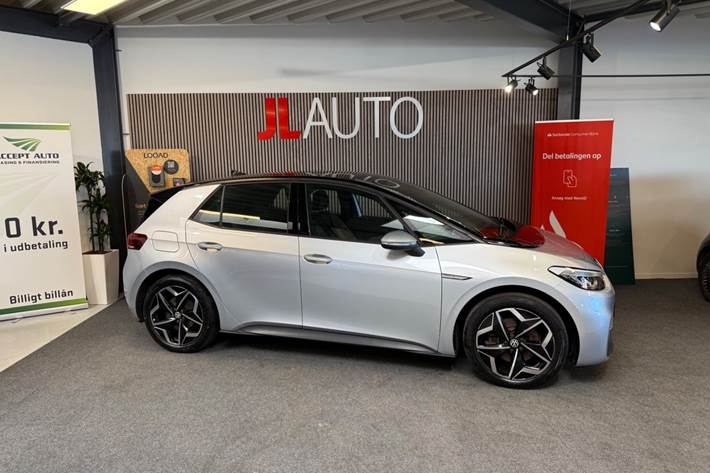 Sølv VW ID.3 fra 2023