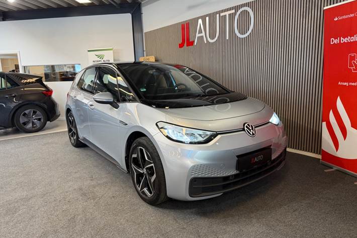 Sølv VW ID.3 fra 2023