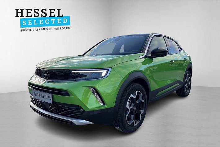Grøn Opel Mokka-e fra 2023