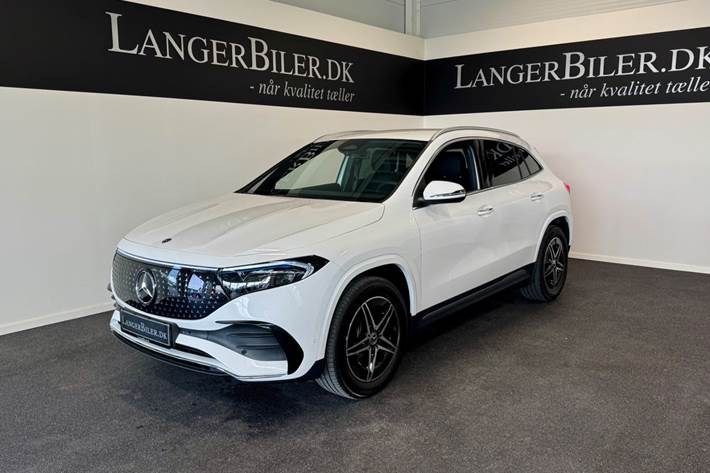 Hvid Mercedes EQA300 fra 2025