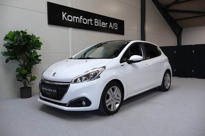 Hvid Peugeot 208 fra 2019