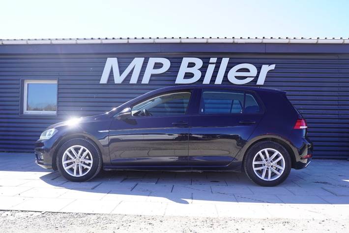 Sort VW Golf VII fra 2019
