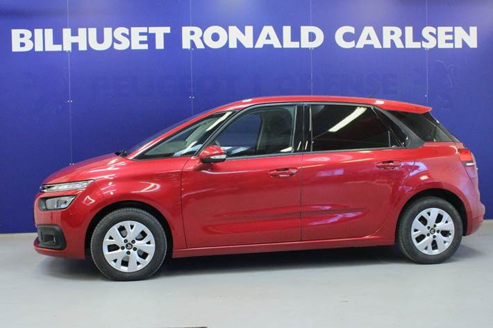 Rød Citroën C4 Picasso fra 2017
