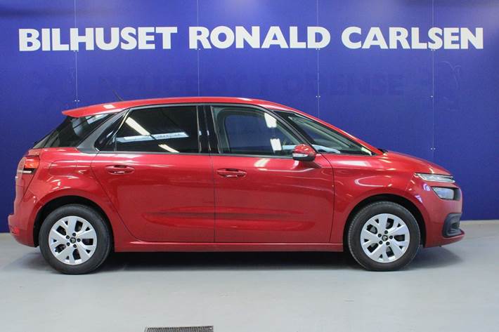 Rød Citroën C4 Picasso fra 2017