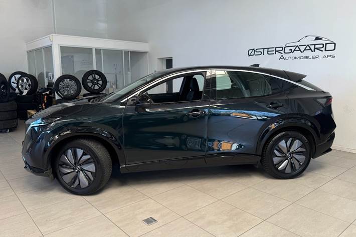 Grøn Nissan Ariya fra 2024