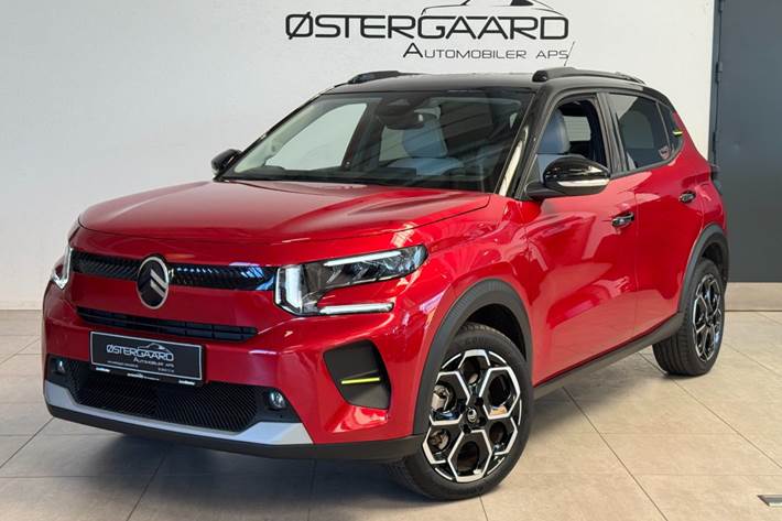 Rød Citroën ë-C3 fra 2025