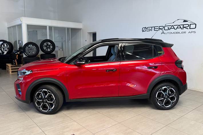 Rød Citroën ë-C3 fra 2025