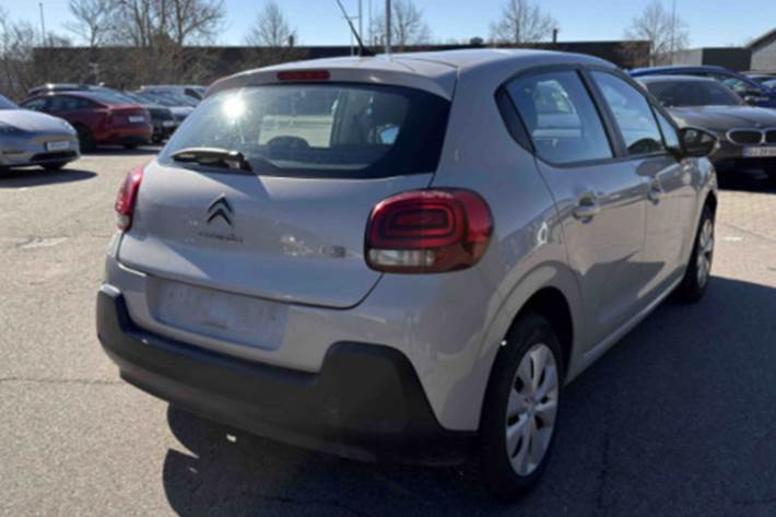 Grå Citroën C3 fra 2019