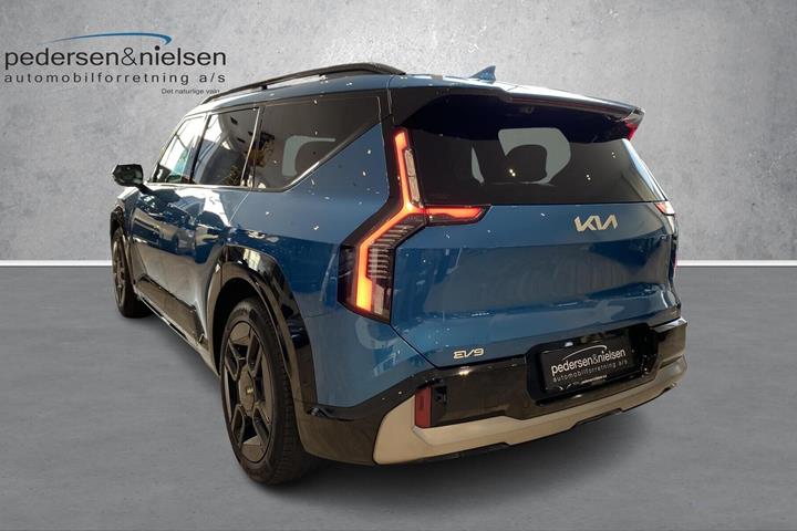 Blå Kia EV9 fra 2025