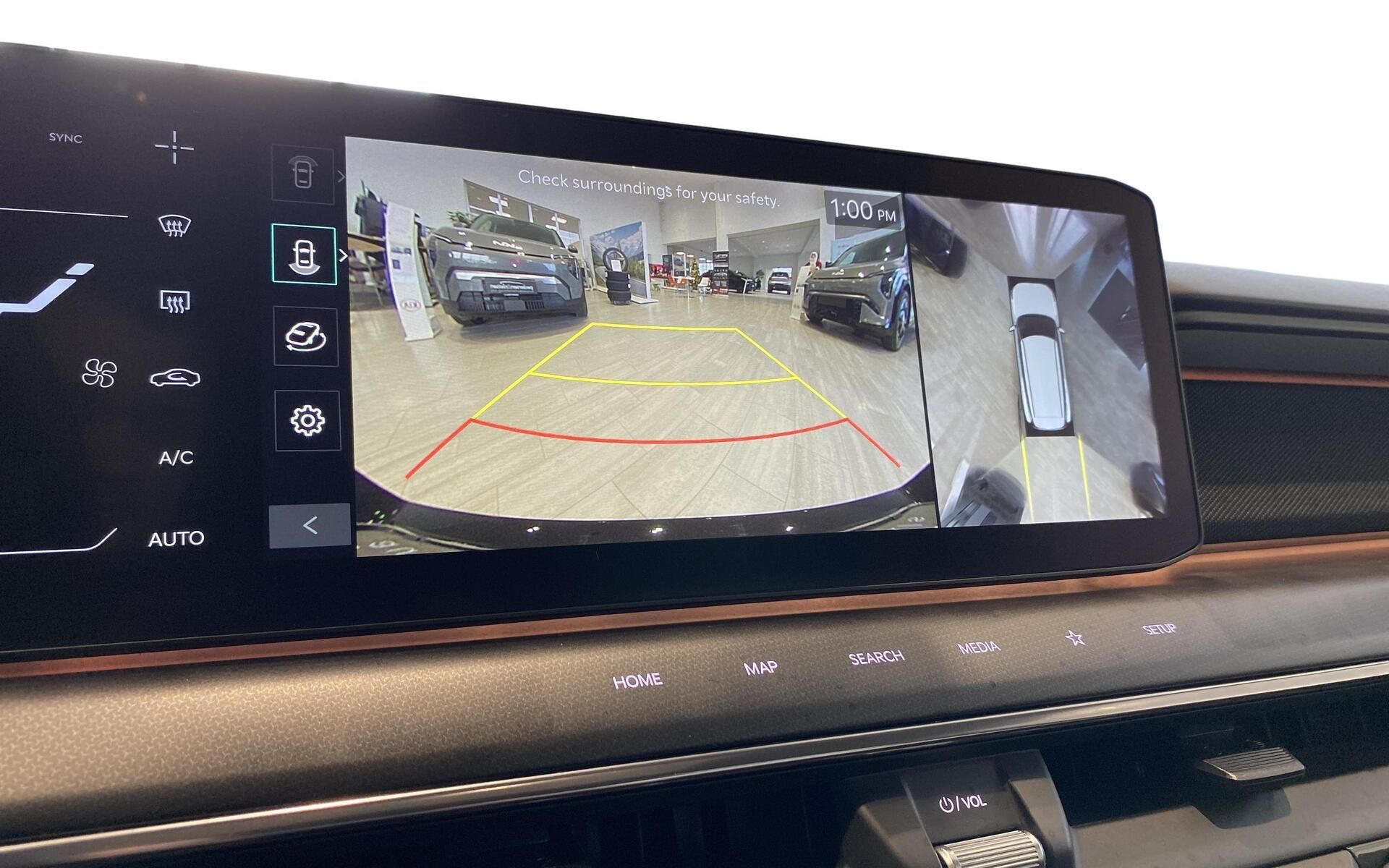 Blå Kia EV9 fra 2025