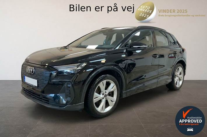 Sort Audi Q4 fra 2024