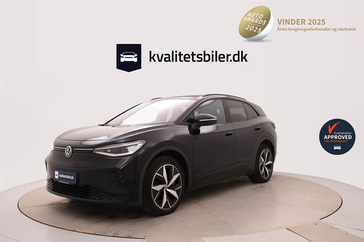 Sort VW ID.4 fra 2023 set udefra