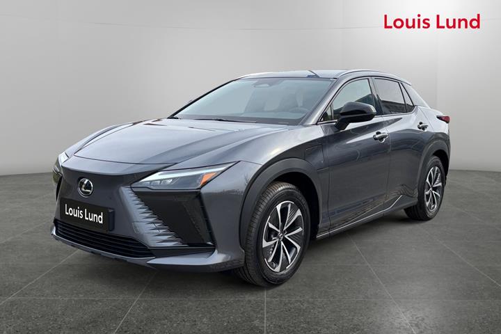 Grå Lexus RZ fra 2025 set udefra