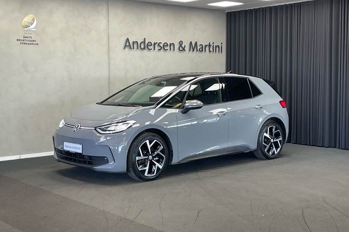 Grå VW ID.3 fra 2023