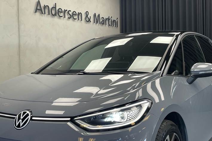 Grå VW ID.3 fra 2023