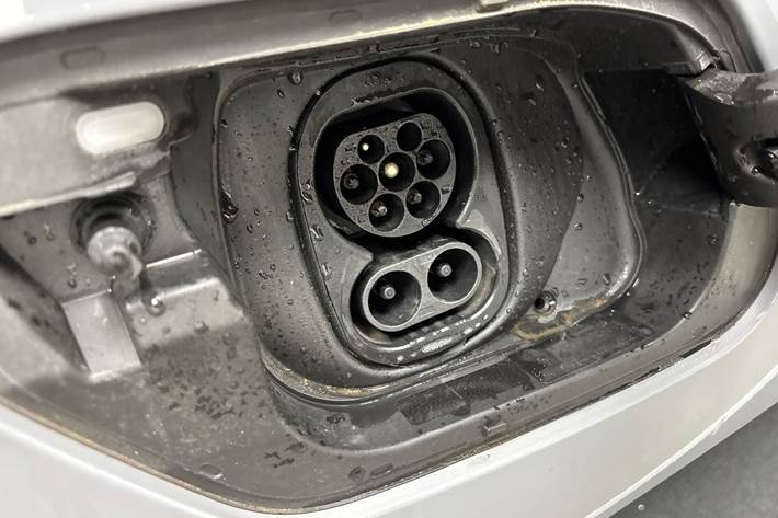 Grå VW ID.3 fra 2023