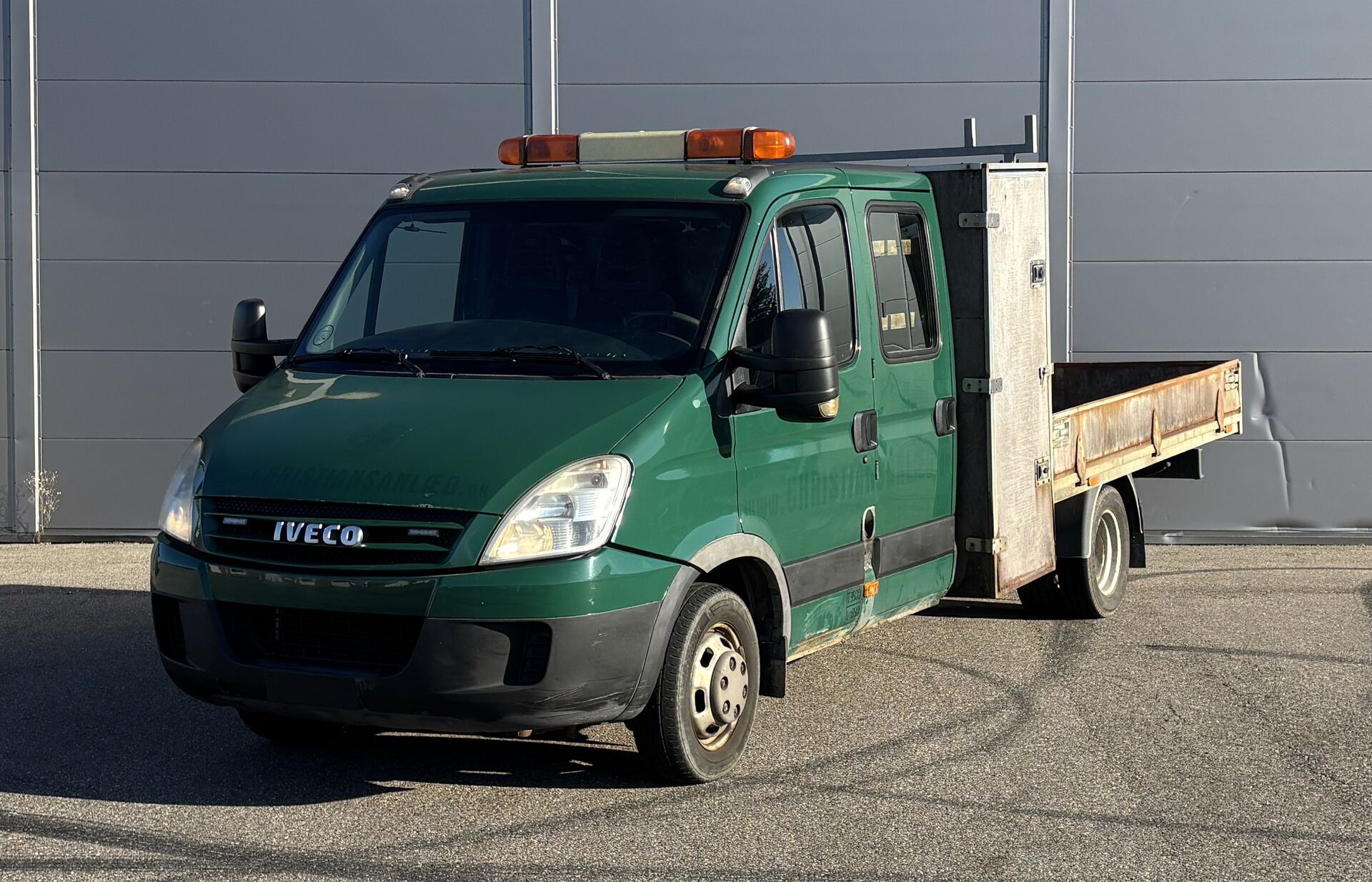 Grøn Iveco Daily fra 2008