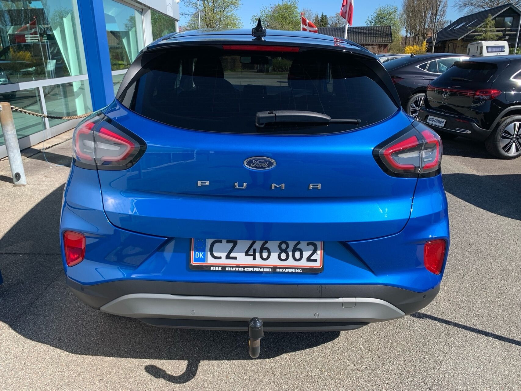 Blå Ford Puma fra 2021