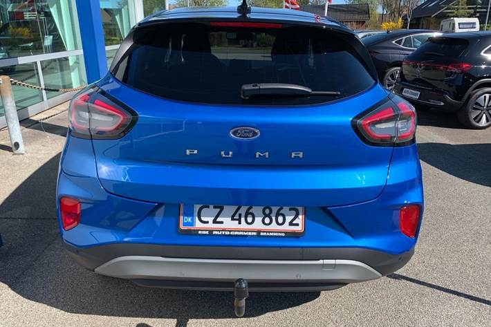 Blå Ford Puma fra 2021