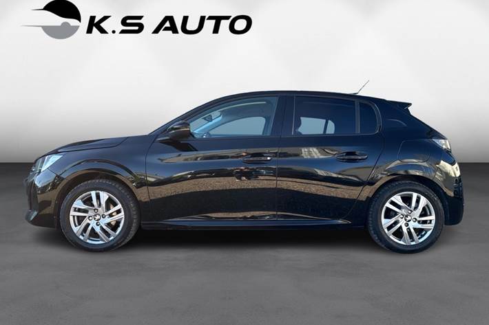 Sort Peugeot 208 fra 2020