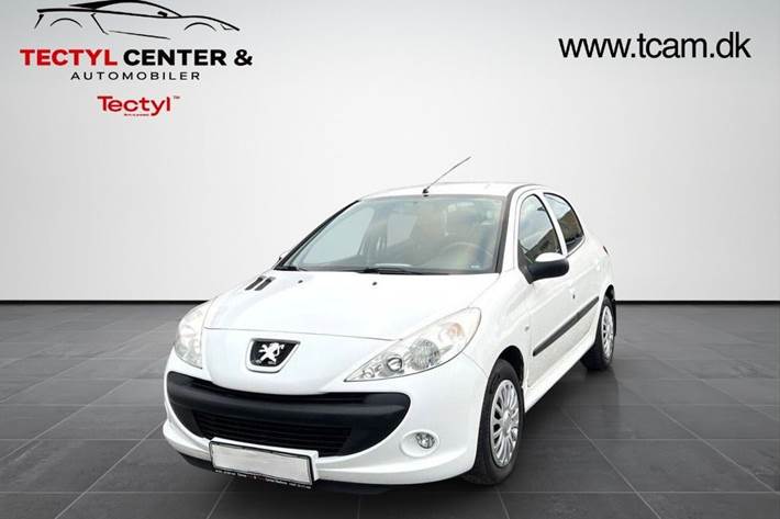 Hvid Peugeot 206+ fra 2012