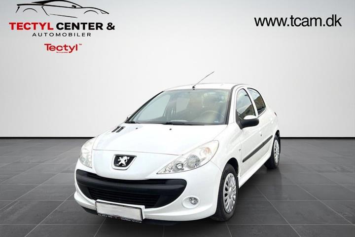 Hvid Peugeot 206+ fra 2012
