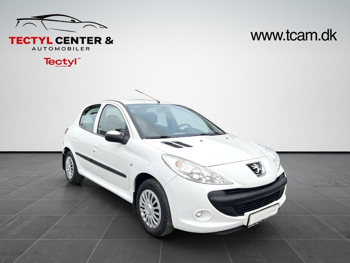 Hvid Peugeot 206+ fra 2012