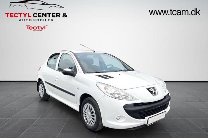 Hvid Peugeot 206+ fra 2012