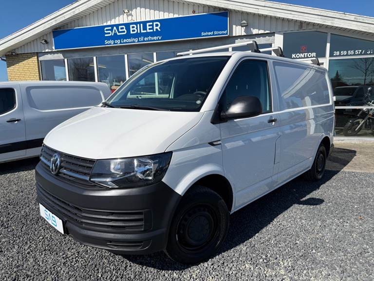 VW Transporter 2,0 TDi 102 Kassevogn kort