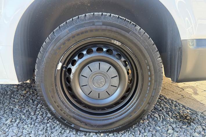 Sort VW Transporter fra 2018