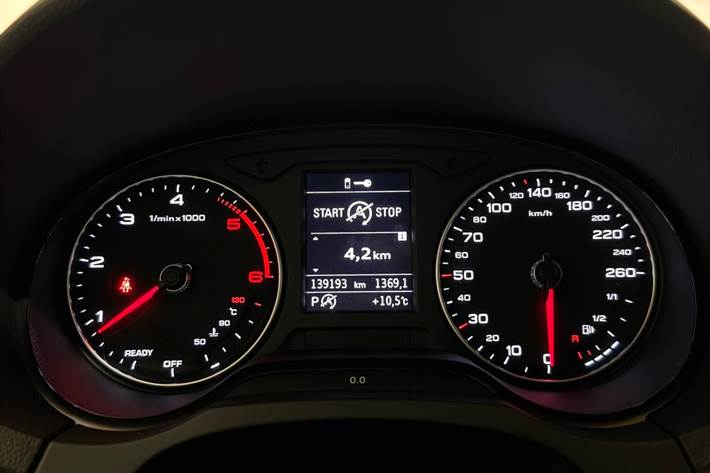 Sort Audi A3 fra 2018