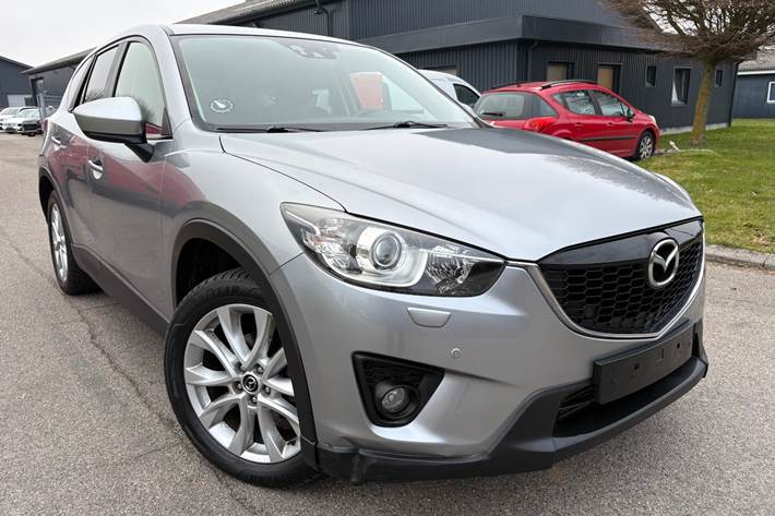 Gul Mazda CX-5 fra 2016 set udefra