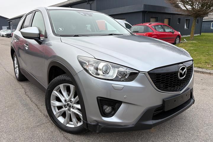 Gul Mazda CX-5 fra 2016 set udefra