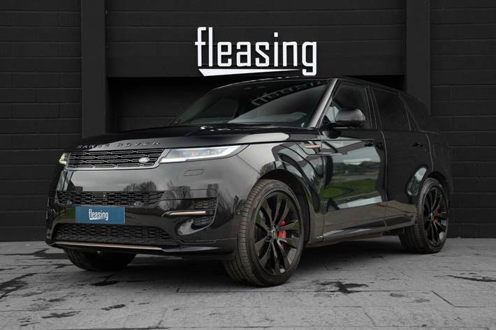 Sort Land Rover Range Rover sport fra 2025