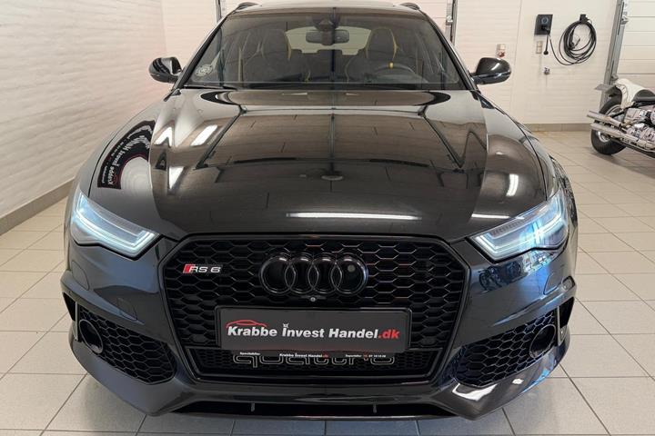 Sort Audi RS6 fra 2018