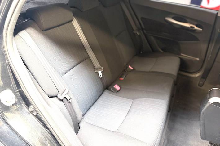 Sort Toyota Auris fra 2008